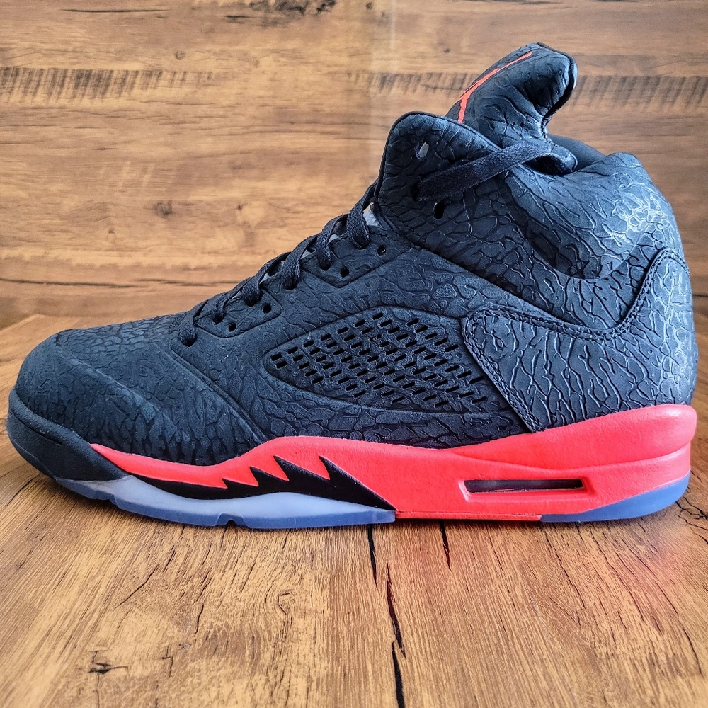 Nike Air Jordan 5 Retro 3Lab5 Infrared 2013 #599581 010 Men's Size 12 New